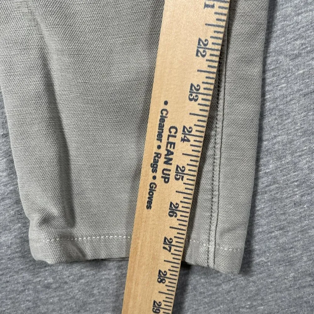 Faherty Chino Pants Mens 30x28 Gray Cotton Rayon Lyocell Slim Tapered